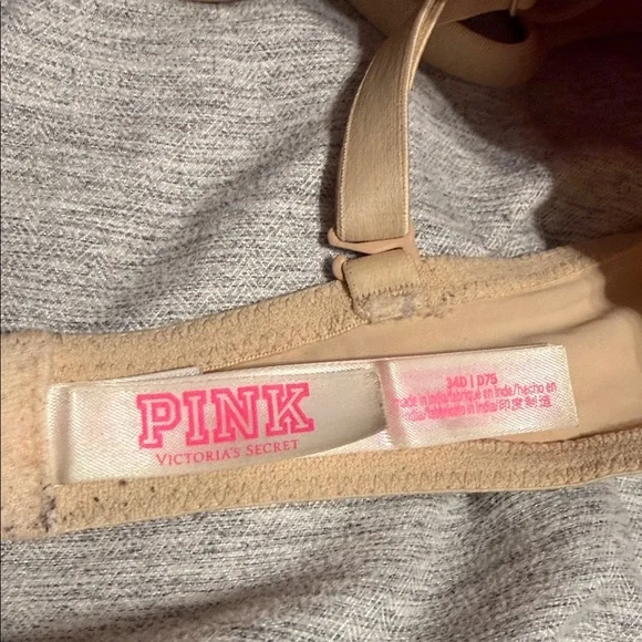 PINK Victoria’s Secret T-Shirt Bra | Nude | 34D - Picture 4 of 4
